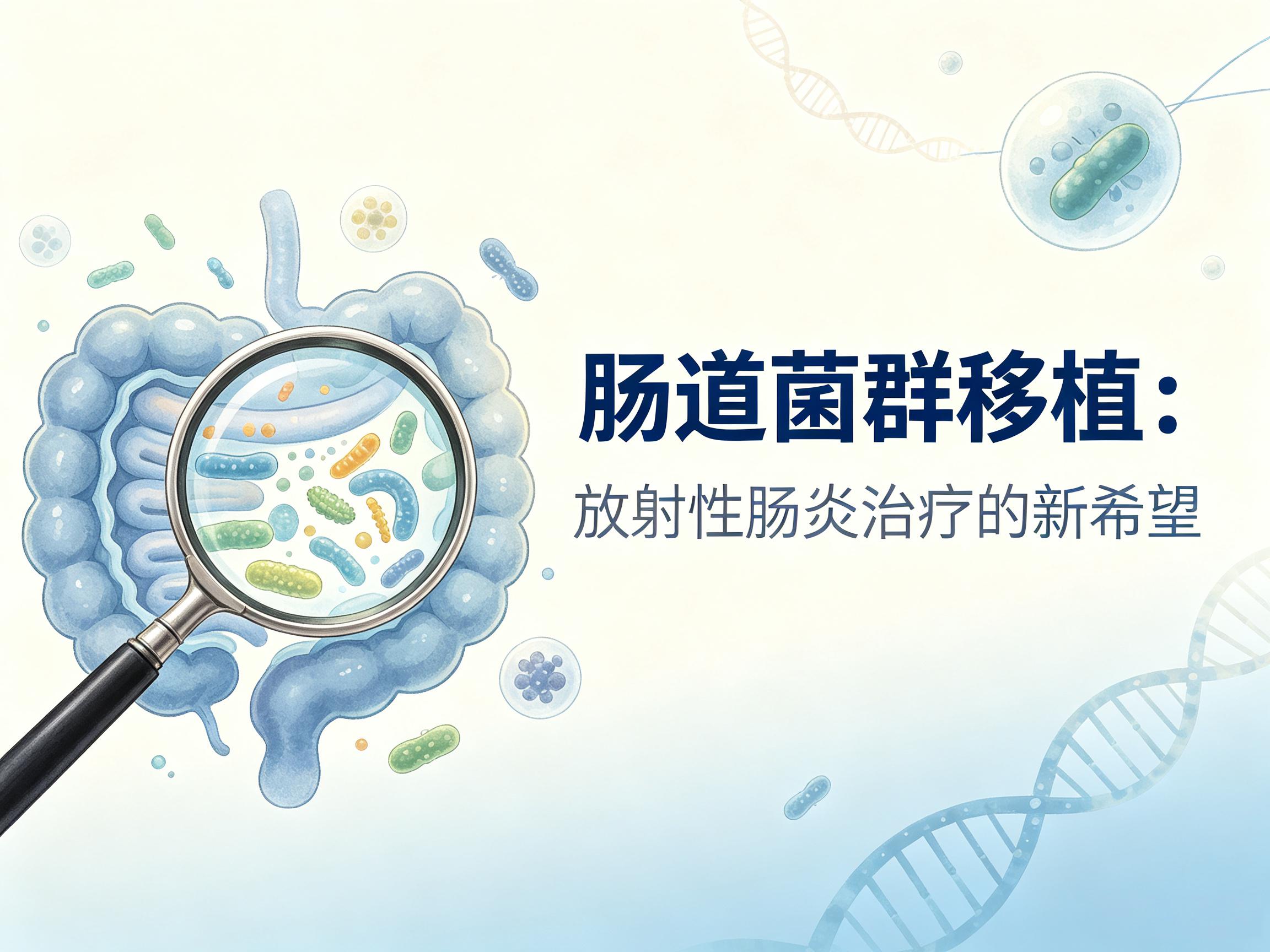 酒泉市|第3期 肠道菌群移植：放射性肠炎治疗的新希望