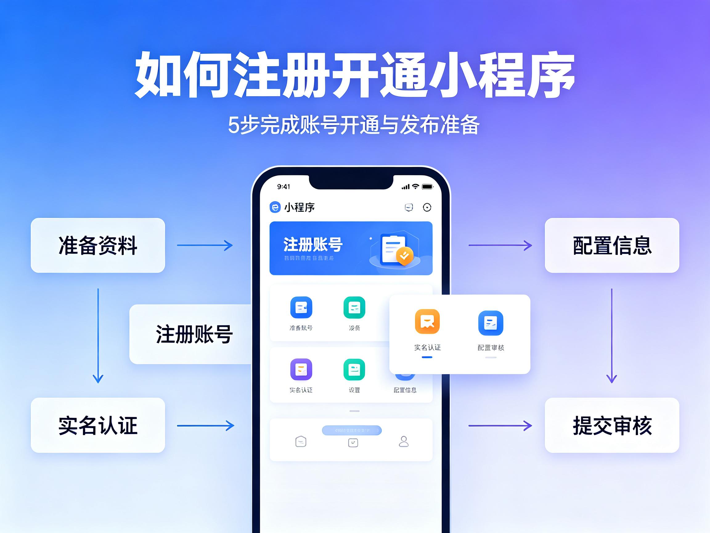 酒泉市|如何注册开通备案一个小程序
